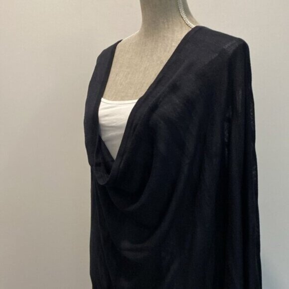 Lululemon Draped Oversized Poncho SIZE O/S Black - Picture 6 of 11